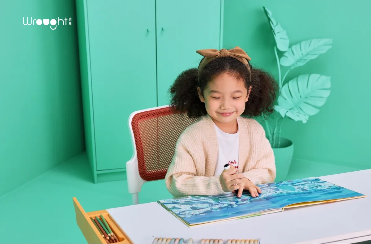 樂童 Wrought 兒童成長書桌護眼角度